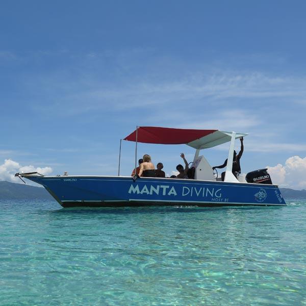 Manta Dive Club - imbarcazioni - Soareziky