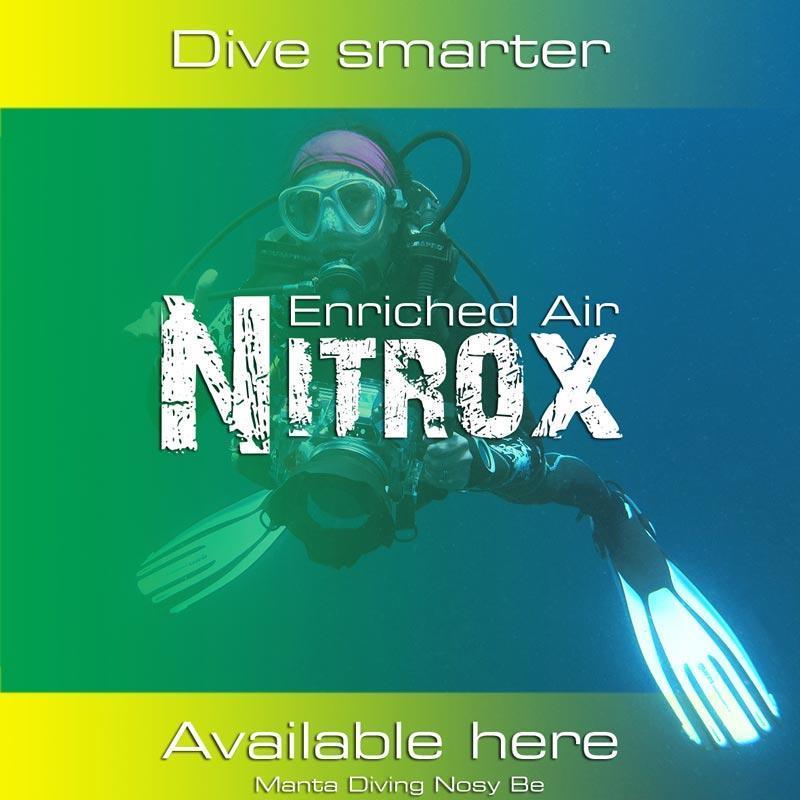 Manta Diving - Nosy Be - Dive Safe - Nitrox